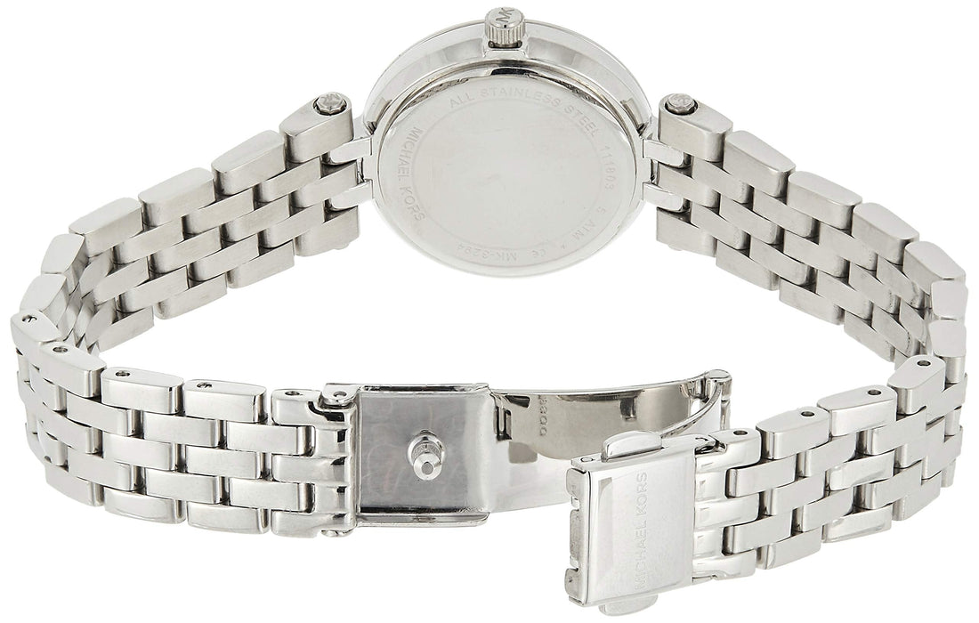 Michael Kors Darci Silver Dial Silver Steel Strap Watch for Women - MK3294
