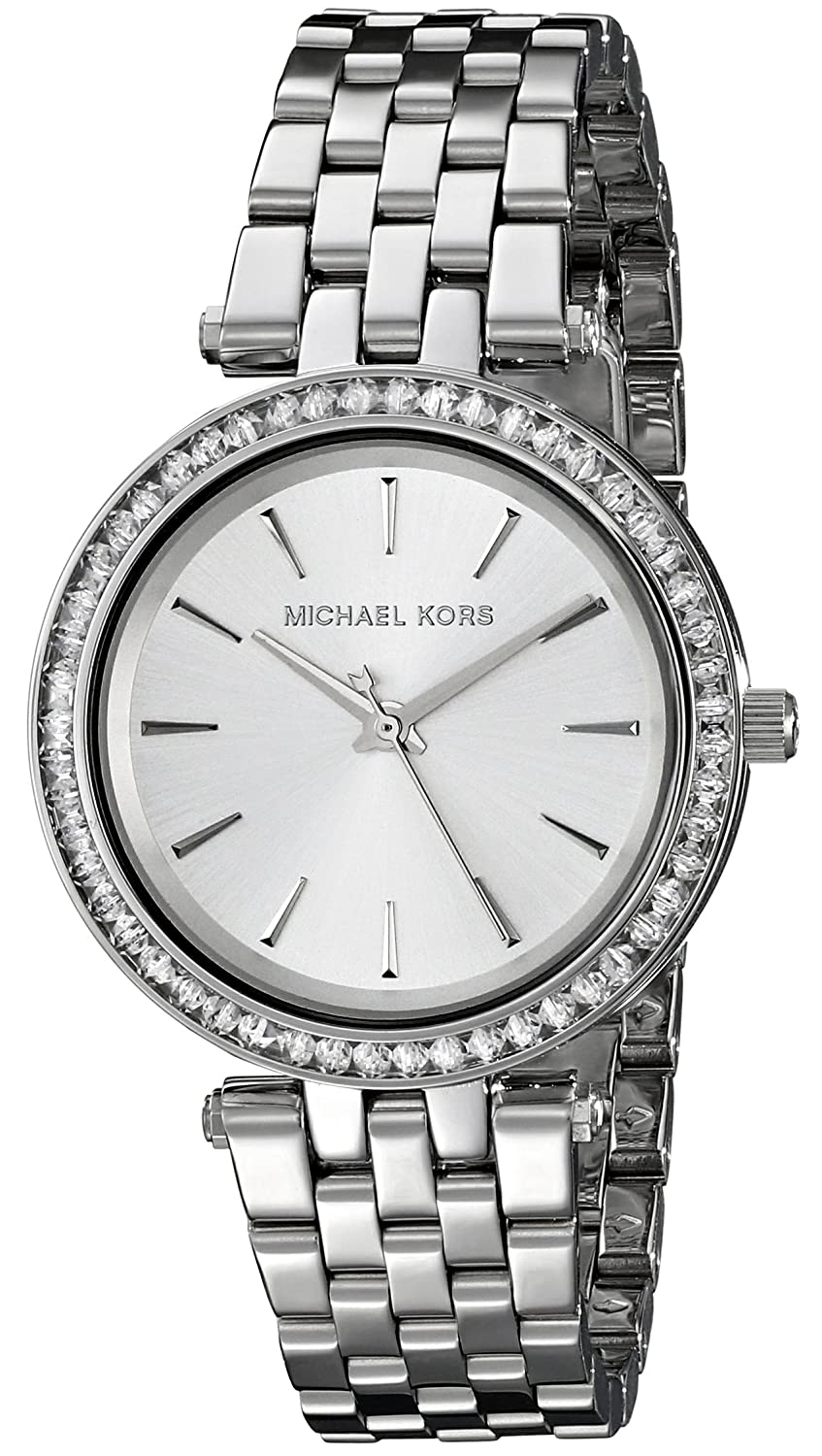 Michael Kors Darci Silver Dial Silver Stainless Steel Strap Watch for Women - MK3364