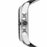 Hugo Boss Contemporary Sport Driver Black Dial Black Leather Strap Watch for Men - 1513085