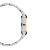 Daniel Wellington Iconic Link White Dial Two Tone Steel Strap Watch For Women - DW00100358