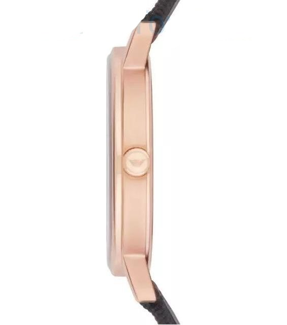 Emporio Armani Kappa Quartz Grey Dial Two Tone Nylon Strap Watch For Men - AR11014