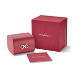 Salvatore Ferragamo Sapphire Black Dial Black Rubber Strap Watch for Men - SFHP00320