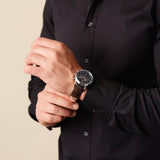 Maserati Epoca Chronograph Blue Dial Brown Leather Strap Watch For Men - R8871618014