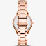 Michael Kors Tibby Pave Rose Gold Dial Rose Gold Steel Strap Watch for Women - MK1058