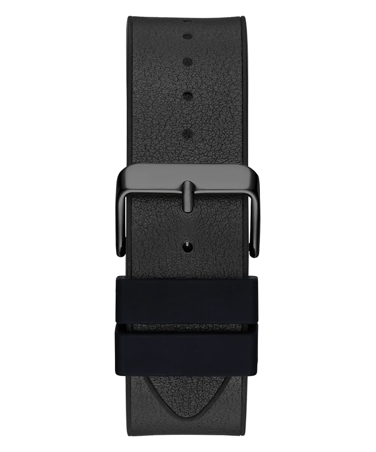 Guess Legend Black Dial Black Silicone Strap Watch For Men - GW0500G2