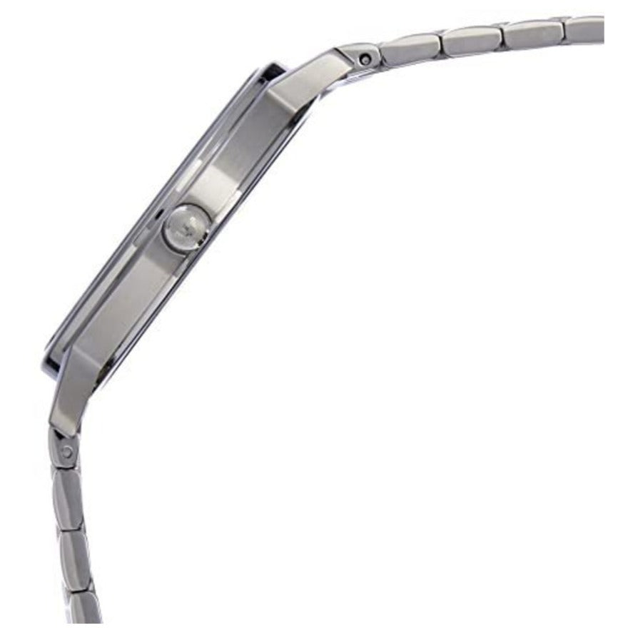 Emporio Armani Kappa Quartz White Dial Silver Steel Strap Watch For Men - AR80014