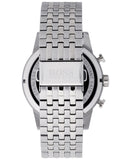 Hugo Boss Navigator Chronograph Blue Dial Silver Steel Strap Watch for Men - 1513498
