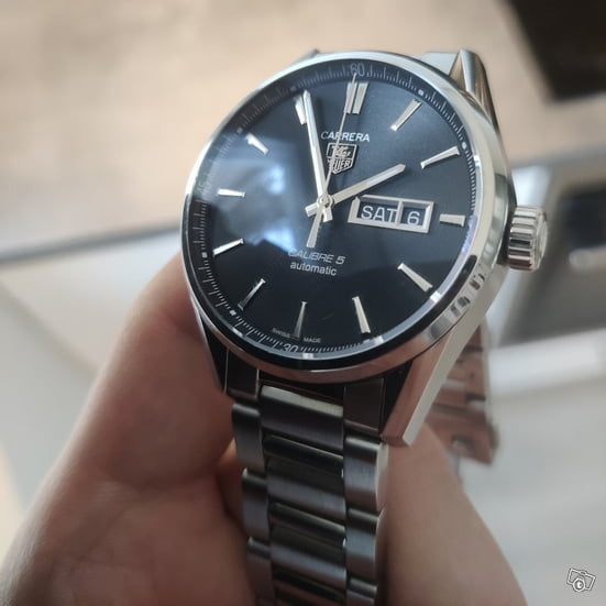 Tag Heuer Carrera Black Dial Watch for Men - WAR201A.BA0723