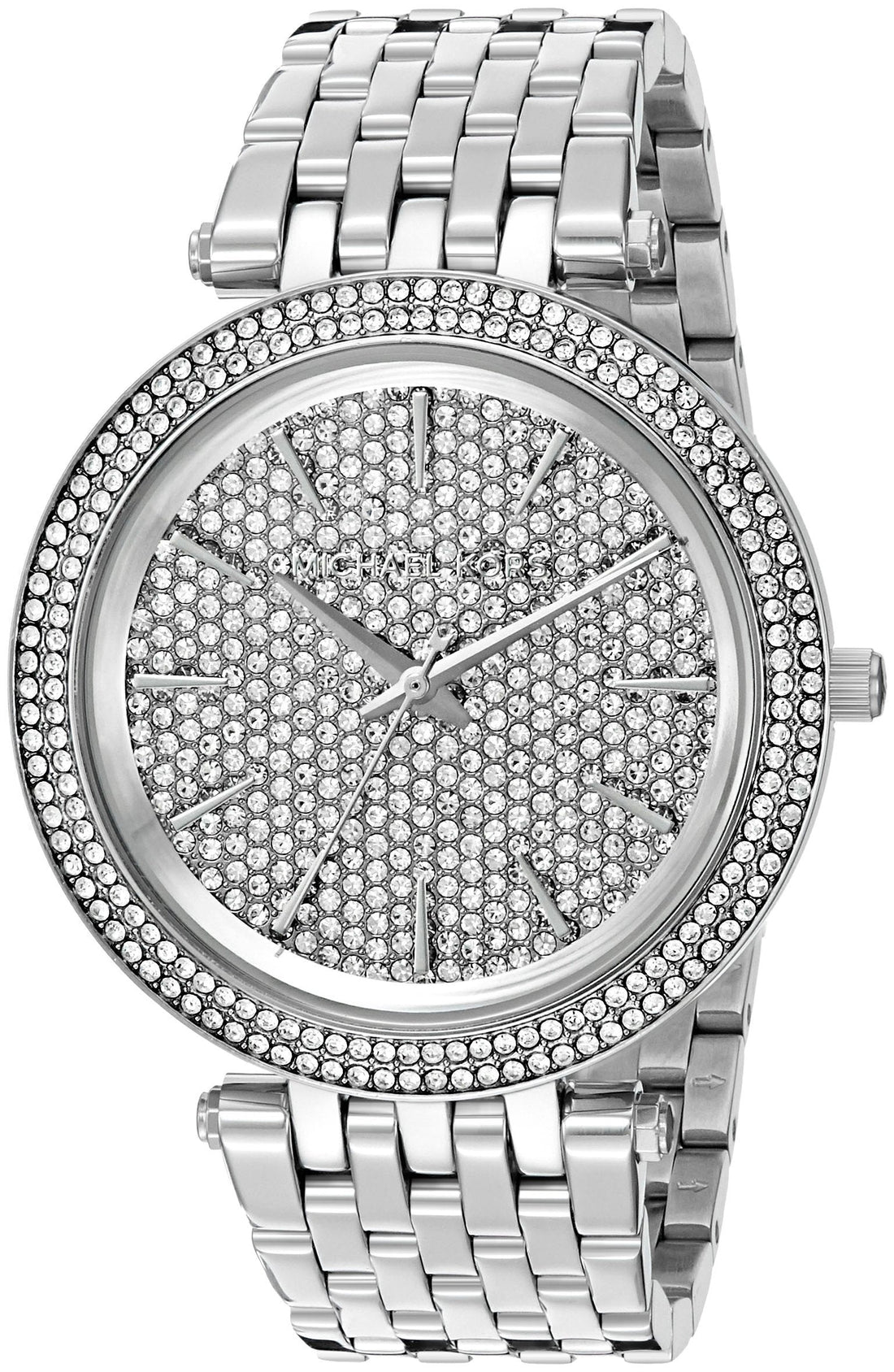 Michael Kors Darci Silver Dial Silver Steel Strap Watch for Women - MK3437