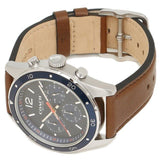 Coach Sullivan Sport Blue Dial Brown Leather Strap Watch for Men - 14606038