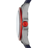 Emporio Armani Sigma Quartz Blue Dial Blue Silicone Strap Watch For Men - AR11217