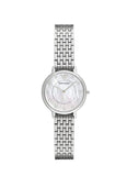 Emporio Armani Kappa Mother of Pearl Dial Silver Mesh Bracelet Watch For Women - AR2511