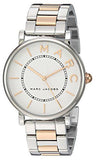 Marc Jacobs Roxy Silver Dial Two Tone Steel Strap Watch for Women - MJ3551