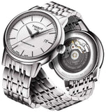 Tissot Carson Powermatic 80 Silver Dial Silver Steel Strap Watch For Men - T085.407.11.011.00
