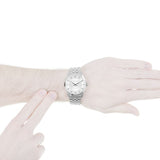 Calvin Klein Infinity Automatic Silver Dial Silver Steel Strap Watch for Men - K5S34146