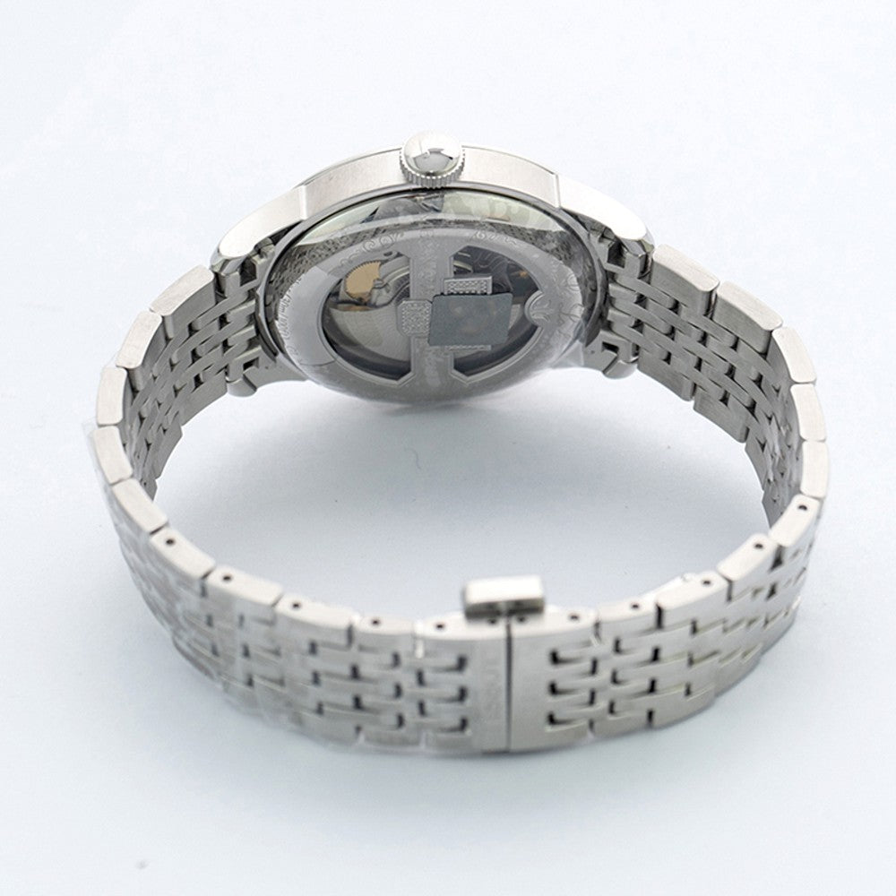 Tissot Le Locle Powermatic 80 Blue Dial Silver Steel Strap Watch For Men - T006.407.11.043.00