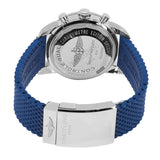 Breitling Superocean Heritage Chronograph 44 Blue Dial Blue Mesh Bracelet Watch for Men - A13313161C1S1