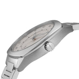 Gucci GG2570 Diamonds White Dial Silver Steel Strap Watch For Women - YA142403