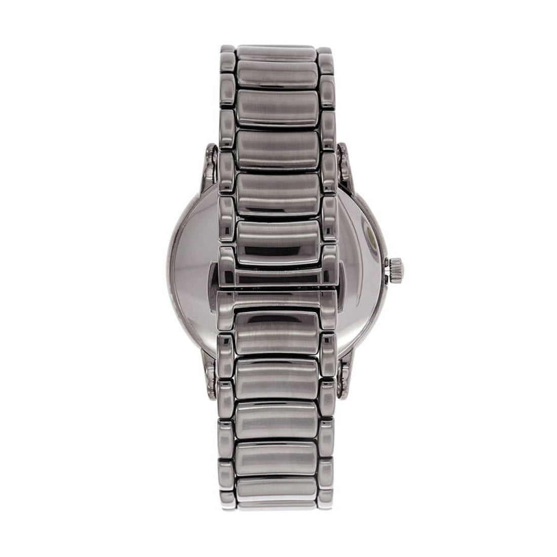 Emporio Armani Luigi Analog Grey Dial Grey Steel Strap Watch For Men - AR11155