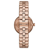 Emporio Armani Arianna Analog Mother of Pearl Dial Rose Gold Steel Strap Watch For Women - AR11196