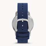 Emporio Armani Aviator Quartz Blue Dial Blue Leather Strap Watch For Men - AR11335