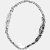 Emporio Armani Gianni T-Bar Quartz Silver Dial Silver Steel Strap Watch For Women - AR11445