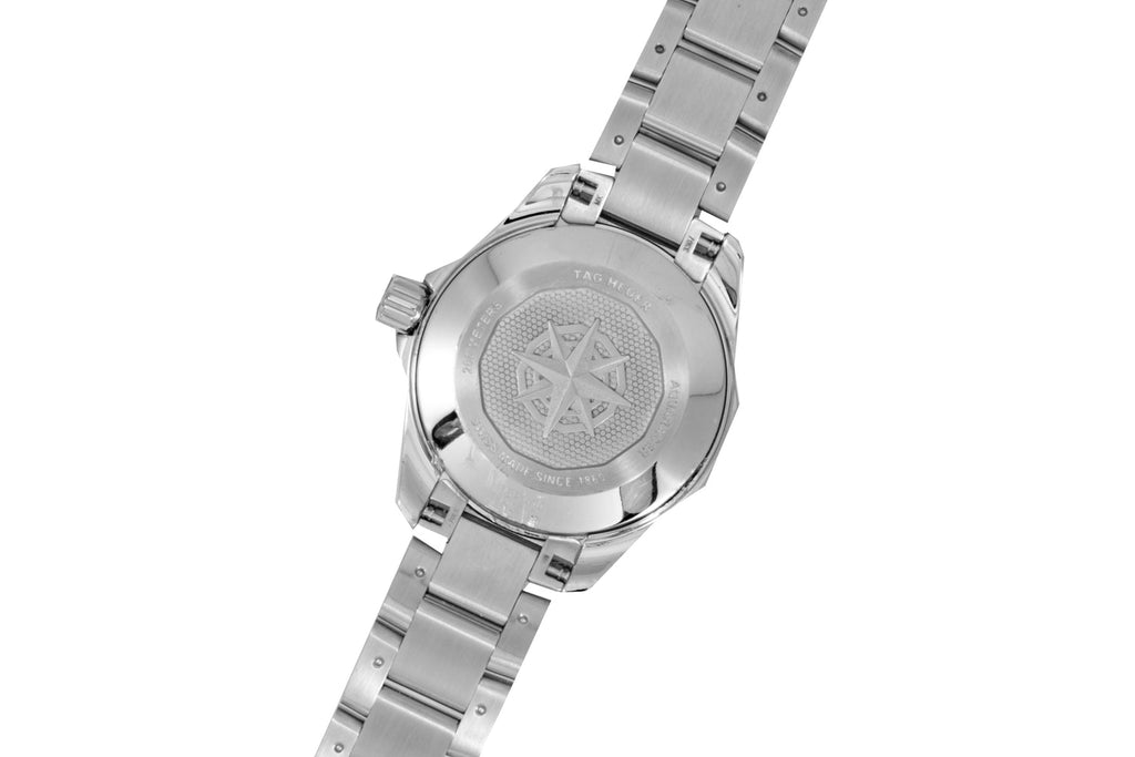 Tag Heuer Aquaracer Professional 200 Quartz Diamond Mother of Pearl Dial Silver Steel Strap Watch for Women - WBP1416.BA0622