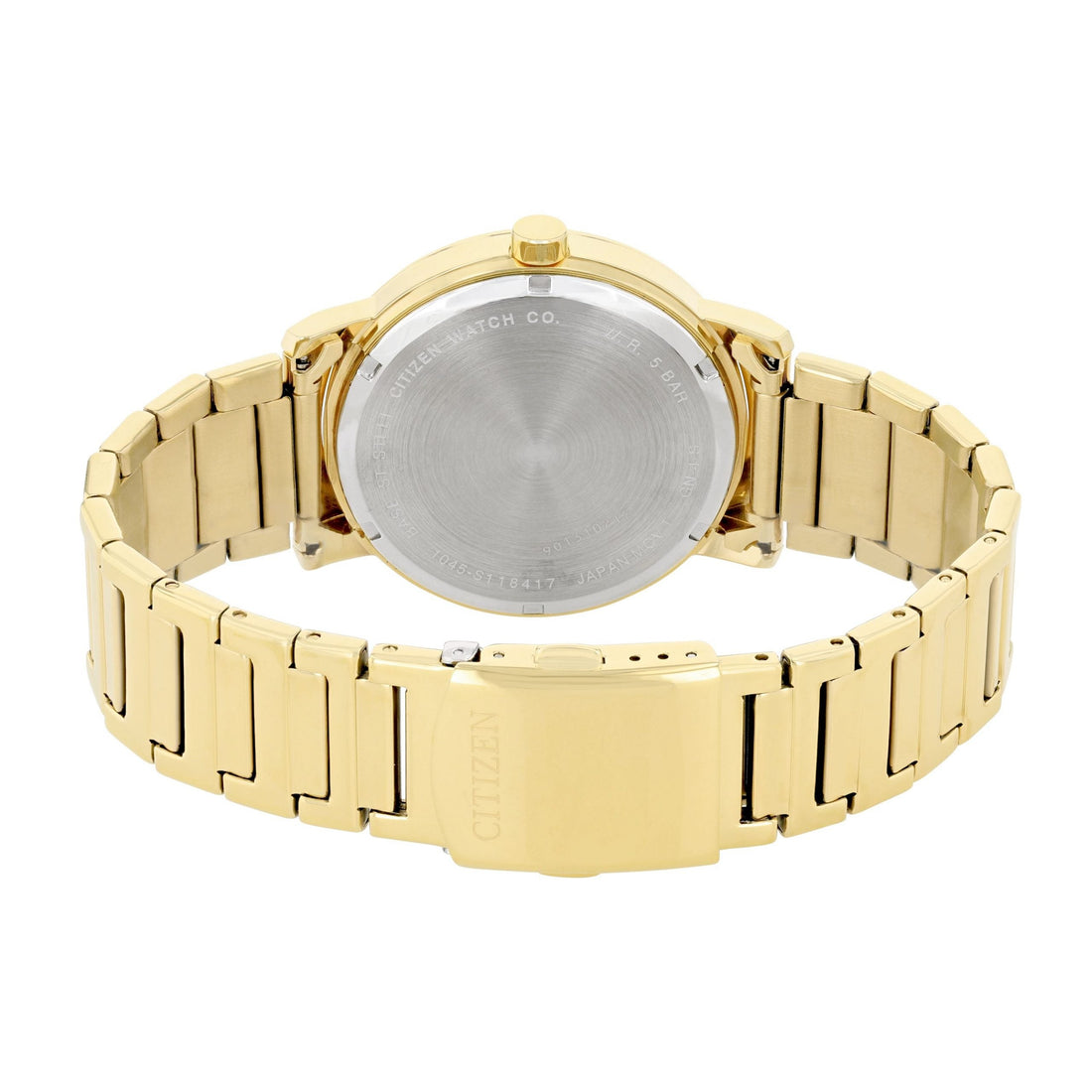 Michael Kors Slim Runway Gold Dial Two Tone Gold Strap Watch for Women - MK4285