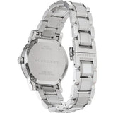 Burberry The City White Dial Silver Steel Strap Watch for Women - BU9100