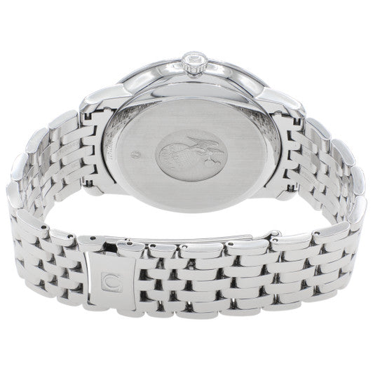 Omega De Ville Prestige Co Axial Silver Dial Silver Steel Strap Watch for Men - 424.10.40.20.02.004