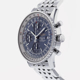Breitling Navitimer Heritage Special Edition Blue Dial Silver Steel Strap Mens Watch - A1332412/C942