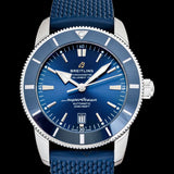 Breitling Superocean Heritage B20 Automatic 46 Blue Dial Blue Mesh Bracelet Watch for Men - AB2020161C1S1