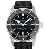 Breitling Superocean Heritage B20 Automatic 44 Black Dial Black Mesh Bracelet Watch for Men - AB2030121B1S1