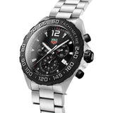 Tag Heuer Formula 1 Chronograph Black Dial Silver Steel Strap Watch for Men - CAZ1010.BA0842