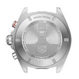 Tag Heuer Formula 1 Gulf Edition Chronograph Blue Dial Silver Steel Strap Watch for Men - CAZ101AT.BA0842