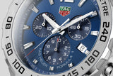 Tag Heuer Formula 1 Chronograph Blue Dial Silver Steel Strap Watch for Men - CAZ101K.BA0842