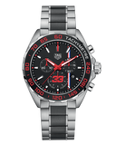 Tag Heuer Formula 1 Max Verstappen Limited Edition Grey Dial Two Tone Steel Strap Watch for Gents - CAZ101U.BA0843