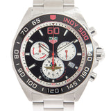 Tag Heuer Formula 1 Indy 500 Special Edition Black Dial Silver Steel Strap Watch for Men - CAZ101V.BA0842
