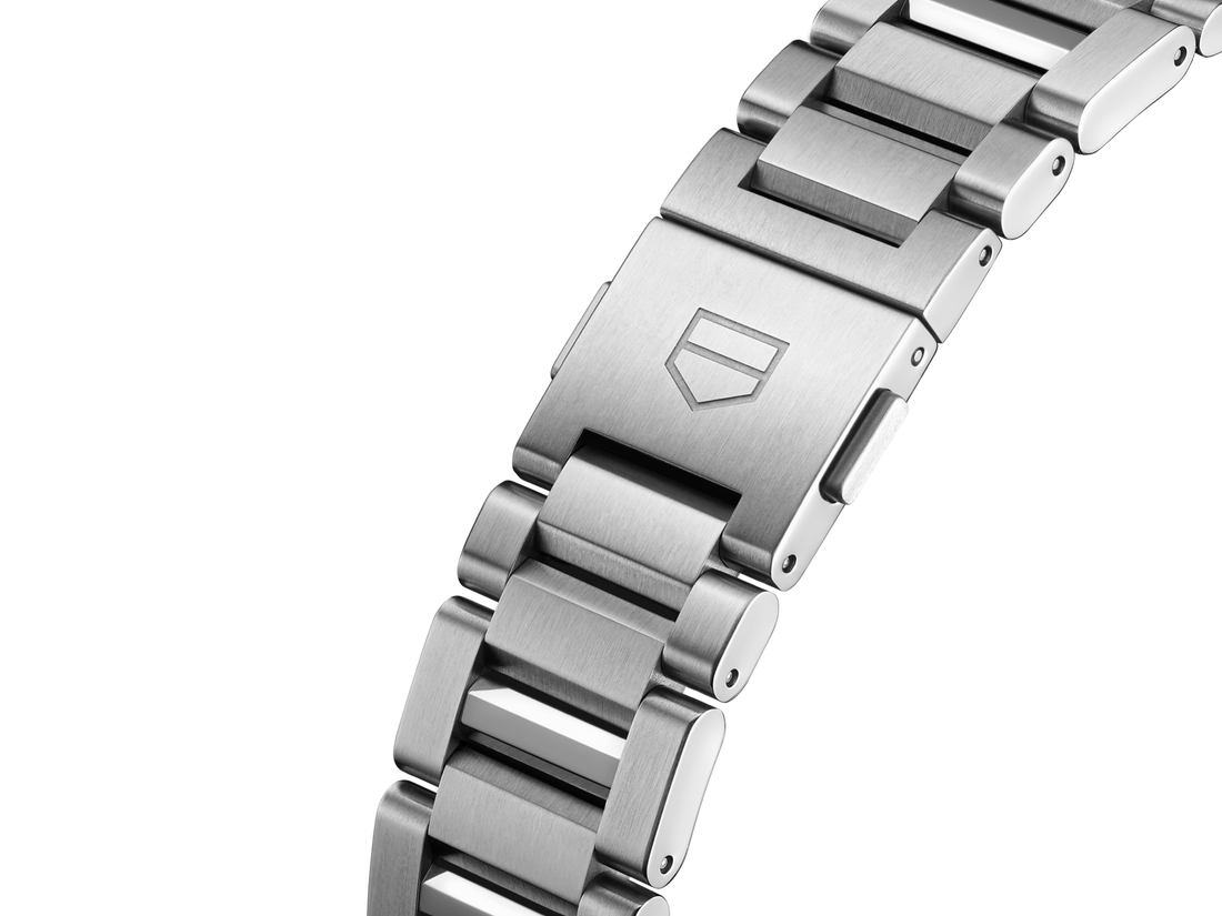 Tag Heuer Carrera Automatic Chronograph Black Dial Silver Steel Strap Watch for Men - CBK2110.BA0715
