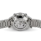 Tag Heuer Carrera Automatic Chronograph Black Dial Silver Steel Strap Watch for Men - CBK2110.BA0715