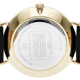 Coach Charles Black Dial Brown Leather Strap Watch for Women - 14602156