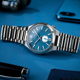 Citizen Tsuyosa Automatic Blue Dial Silver Steel Strap Watch For Men - NK5010-51L