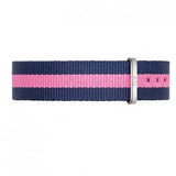 Daniel Wellington Classic Winchester White Dial Two Tone Nylon Strap Watch For Women - DW00100049