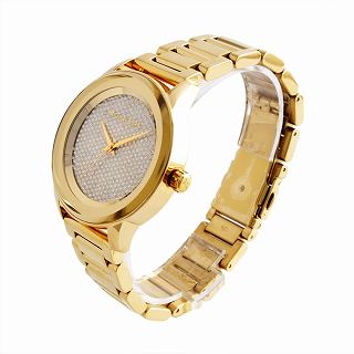 Michael Kors Kinley Gold Dial Gold Steel Strap Watch for Women - MK6209