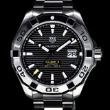 Tag Heuer Aquaracer Black Dial Watch for Men - WAY2010.BA0927