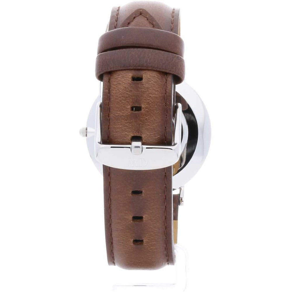 Daniel Wellington Classic Bristol Black Dial Brown Leather Strap Watch For Men - DW00100143