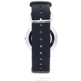 Daniel Wellington Classic Cornwall Quartz Black Dial Black Nylon Strap Watch For Women - DW00100151