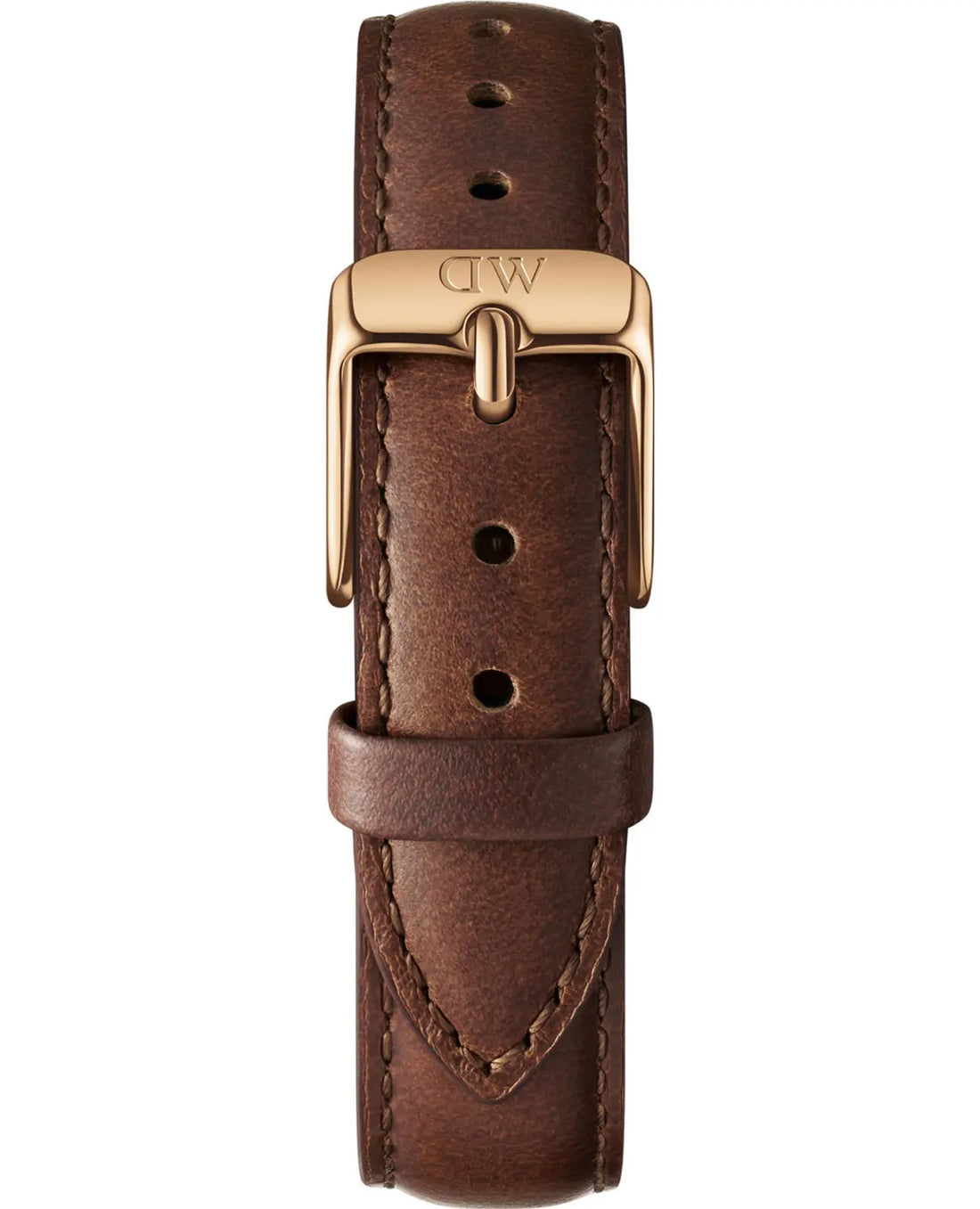 Daniel Wellington Petite St Mawes Black Dial Brown Leather Strap Watch For Women - DW00100169