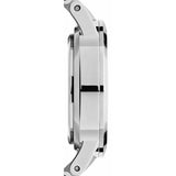 Daniel Wellington Iconic Link White Dial Silver Steel Strap Watch For Women - DW00100207