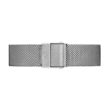 Daniel Wellington Petite Sterling Black Dial Silver Mesh Bracelet Watch For Women - DW00100218